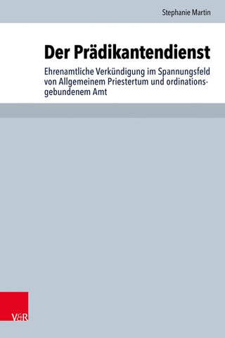 Der Prädikantendienst