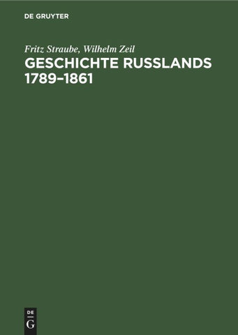 Geschichte Rußlands 1789–1861