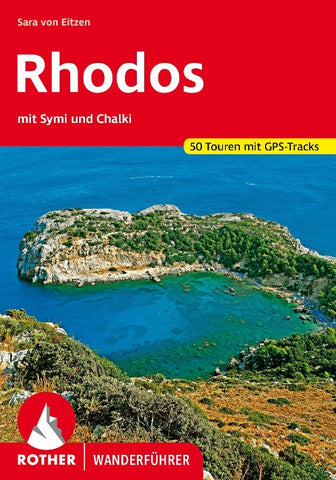 ROTHER Wanderführer Rhodos mit Symi und Chalki