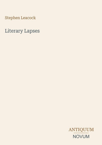 Literary Lapses