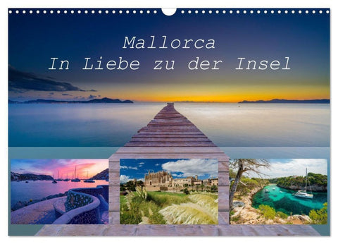 Mallorca - In Liebe zu der Insel (Wandkalender 2027 DIN A3 quer), CALVENDO Monatskalender