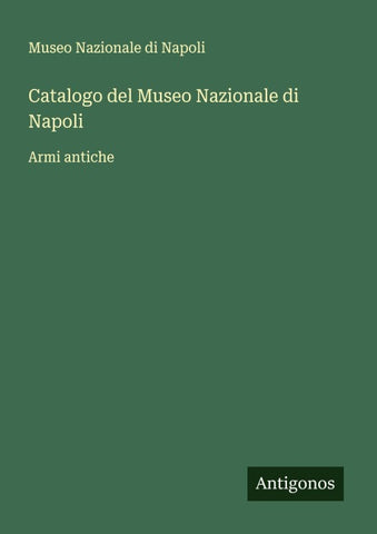 Catalogo del Museo Nazionale di Napoli