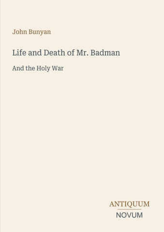 Life and Death of Mr. Badman