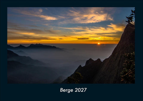 Berge 2027 Fotokalender DIN A4