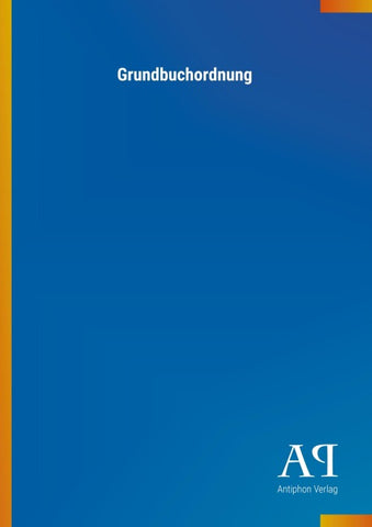 Grundbuchordnung