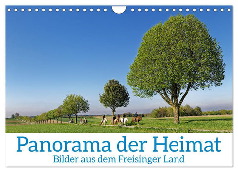 Panorama der Heimat Landkreis Freising (Wandkalender 2027 DIN A4 quer), CALVENDO Monatskalender