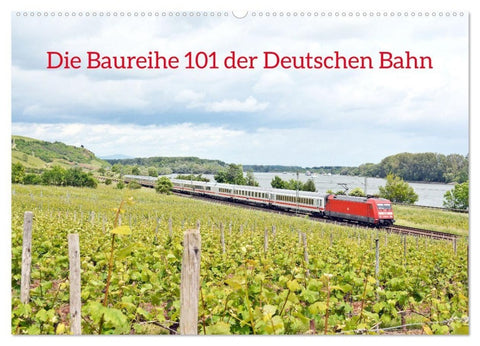 Die Baureihe 101 der Deutschen Bahn (Wandkalender 2027 DIN A2 quer), CALVENDO Monatskalender