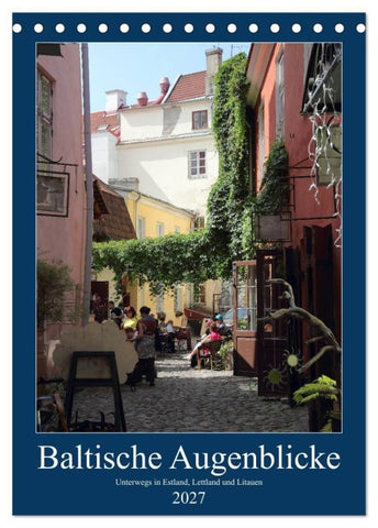 Baltische Augenblicke (Tischkalender 2027 DIN A5 hoch), CALVENDO Monatskalender