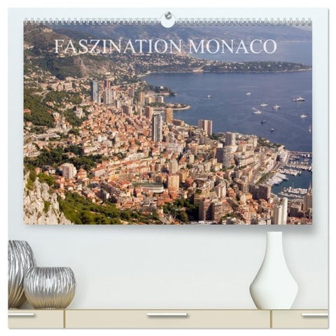 Faszination Monaco (hochwertiger Premium Wandkalender 2027 DIN A2 quer), Kunstdruck in Hochglanz