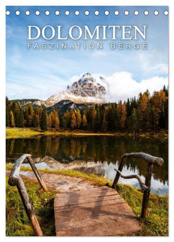 Die Dolomiten - Berge, die begeistern (Tischkalender 2027 DIN A5 hoch), CALVENDO Monatskalender
