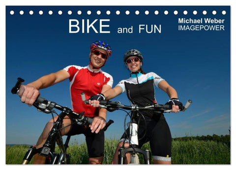 BIKE and FUN (Tischkalender 2026 DIN A5 quer), CALVENDO Monatskalender