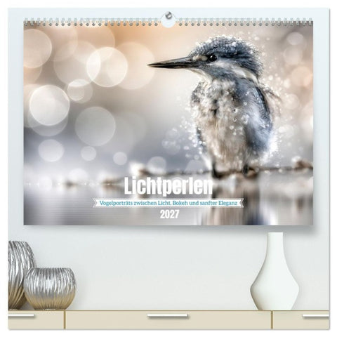 Lichtperlen (hochwertiger Premium Wandkalender 2027 DIN A2 quer), Kunstdruck in Hochglanz