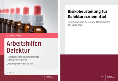 Arbeitshilfen Defektur mit Risikobeurteilungs-Block
