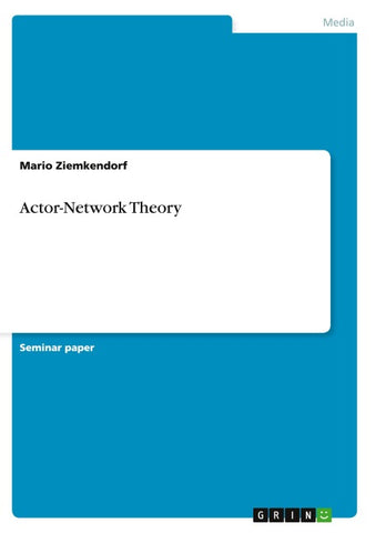 Actor-Network Theory