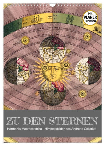 Zu den Sternen - mit Planerfunktion (Wandkalender 2026 DIN A3 hoch), CALVENDO Monatskalender