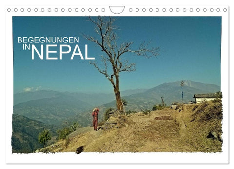 BEGEGNUNGEN IN NEPAL (Wandkalender 2027 DIN A4 quer), CALVENDO Monatskalender