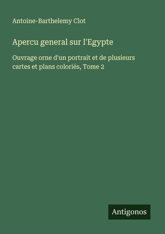 Apercu general sur l'Egypte