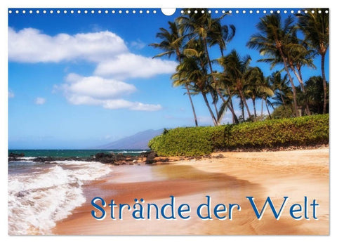 Strände der Welt (Wandkalender 2027 DIN A3 quer), CALVENDO Monatskalender