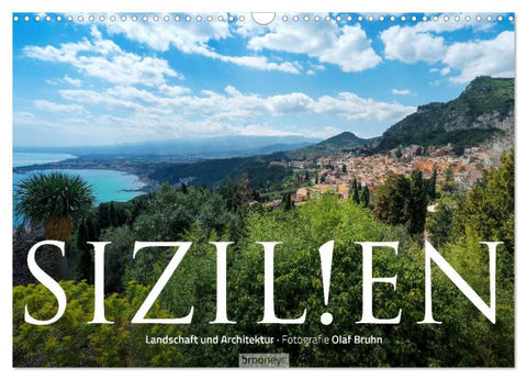 Sizilien - Landschaft und Architektur (Wandkalender 2026 DIN A3 quer), CALVENDO Monatskalender
