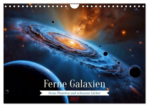 Ferne Galaxien (Wandkalender 2027 DIN A4 quer), CALVENDO Monatskalender