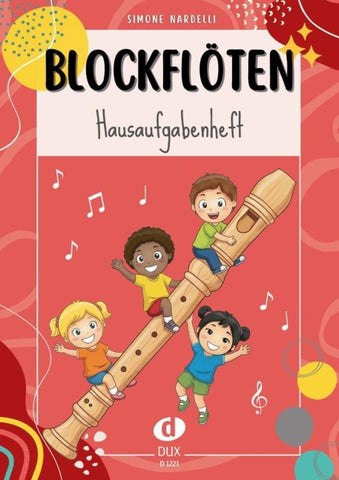 Blockflöten-Hausaufgabenheft