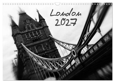 London (Wandkalender 2027 DIN A3 quer), CALVENDO Monatskalender