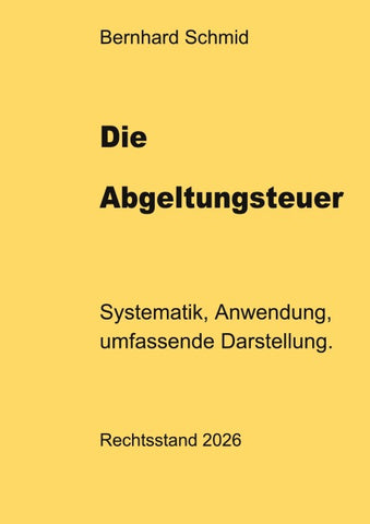 Die Abgeltungsteuer
