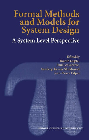 Formal Methods and Models for System Design