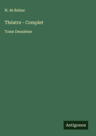 Théatre - Complet