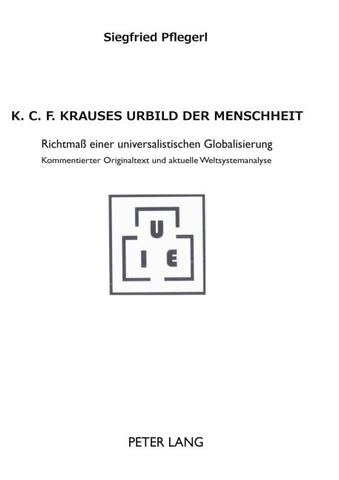 K. C. F. Krauses Urbild der Menschheit