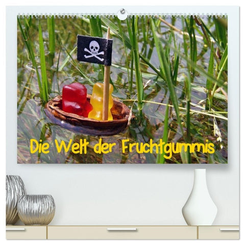 Die Welt der Fruchtgummis (hochwertiger Premium Wandkalender 2026 DIN A2 quer), Kunstdruck in Hochglanz