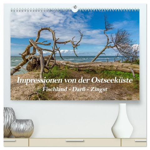 Impressionen von der Ostsee Fischland-Darß-Zingst (hochwertiger Premium Wandkalender 2026 DIN A2 quer), Kunstdruck in Hochglanz