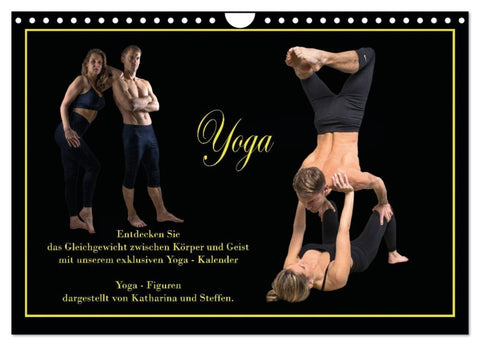 Yoga - Asana (Wandkalender 2027 DIN A4 quer), CALVENDO Monatskalender
