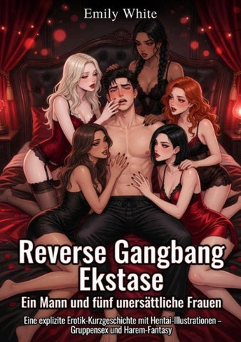 Reverse Gangbang Ekstase: Ein Mann und fünf unersättliche Frauen