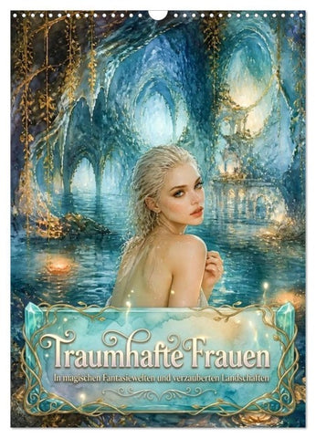 Traumhafte Frauen (Wandkalender 2027 DIN A3 hoch), CALVENDO Monatskalender