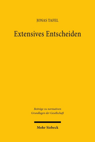 Extensives Entscheiden