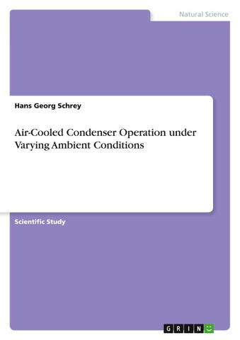 Air-Cooled Condenser Operation under Varying Ambient Conditions