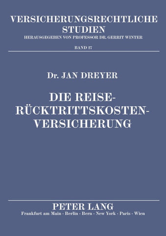Die Reiserücktrittskostenversicherung