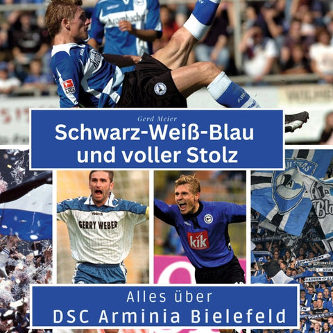 Schwarz-Weiß-Blau und voller Stolz