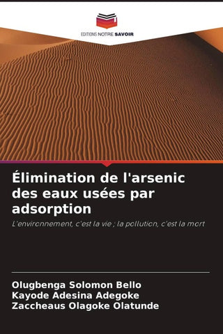 Élimination de l'arsenic des eaux usées par adsorption