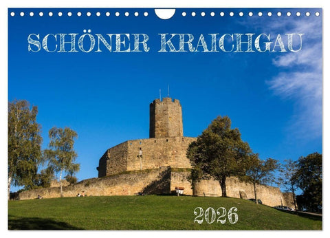 Schöner Kraichgau (Wandkalender 2026 DIN A4 quer), CALVENDO Monatskalender