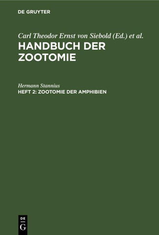 Zootomie der Amphibien