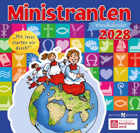 Ministranten-Wandkalender 2028