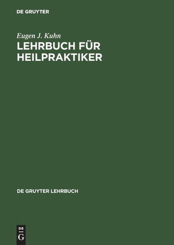 Lehrbuch für Heilpraktiker