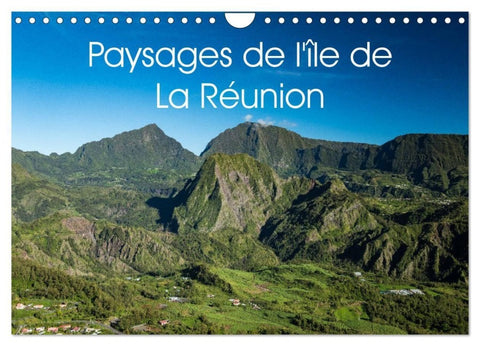 Paysages de l'île de La Réunion (Calendrier mural 2027 DIN A4 vertical), CALVENDO calendrier mensuel