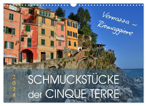SCHMUCKSTÜCKE der CINQUE TERRE (Wandkalender 2027 DIN A3 quer), CALVENDO Monatskalender