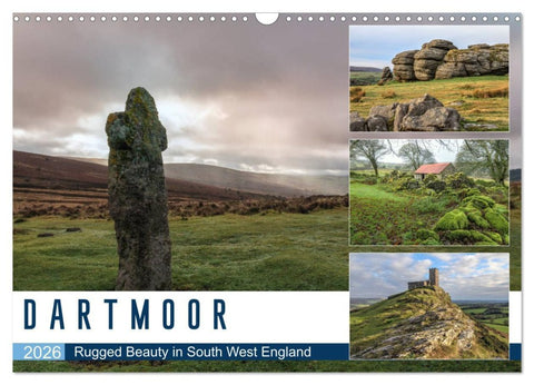 Dartmoor (Wall Calendar 2026 DIN A3 landscape), CALVENDO 12 Month Wall Calendar