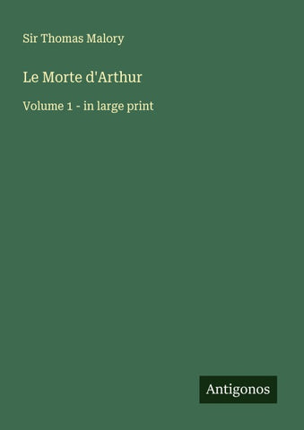 Le Morte d'Arthur