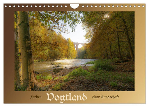 Vogtland - Farben einer Landschaft (Wandkalender 2026 DIN A4 quer), CALVENDO Monatskalender
