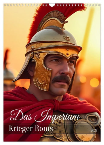 Das Imperium - Krieger Roms (Wandkalender 2027 DIN A3 hoch), CALVENDO Monatskalender